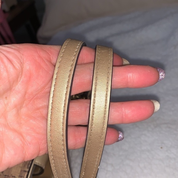 Anne Klein gold tote - Picture 8 of 10